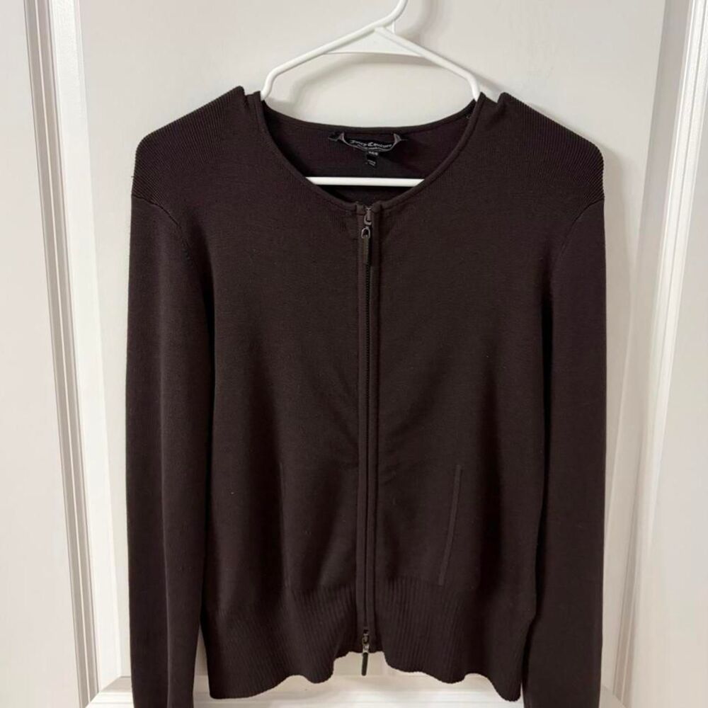 Juicy-couture Women's Brown and Grey Cardigan
